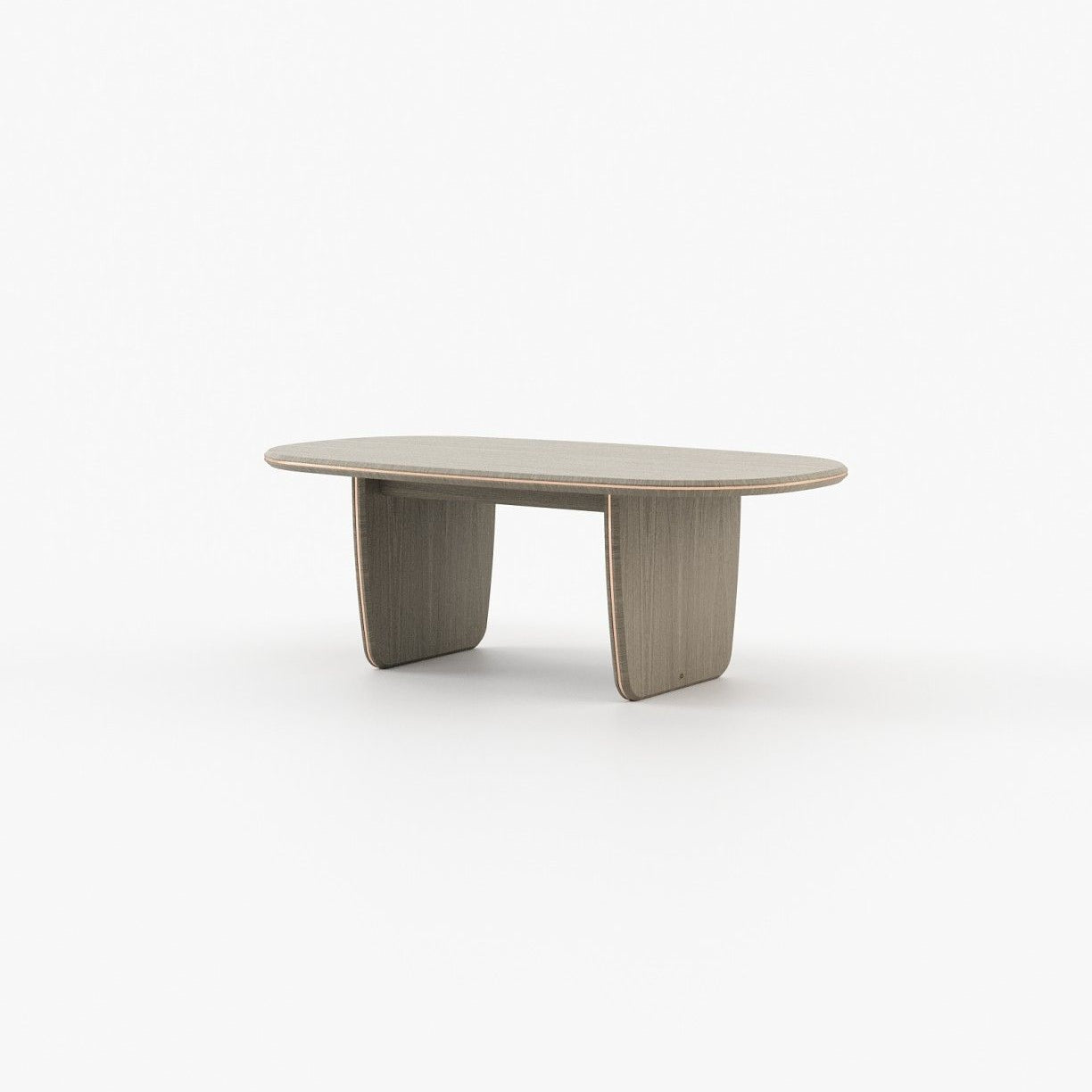 Laskasas JEANE Dining & Bar Table Aged Oak Veneer Matte - Araco Interiors