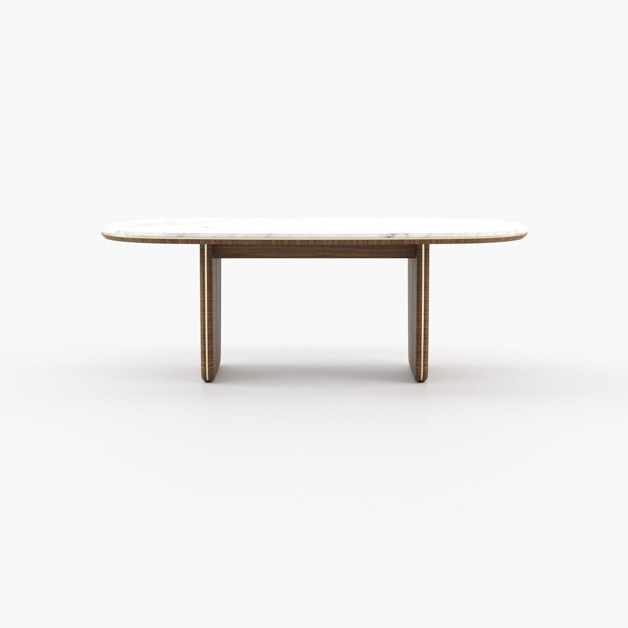 Laskasas JEANE Dining & Bar Table Carrara Marble - Araco Interiors