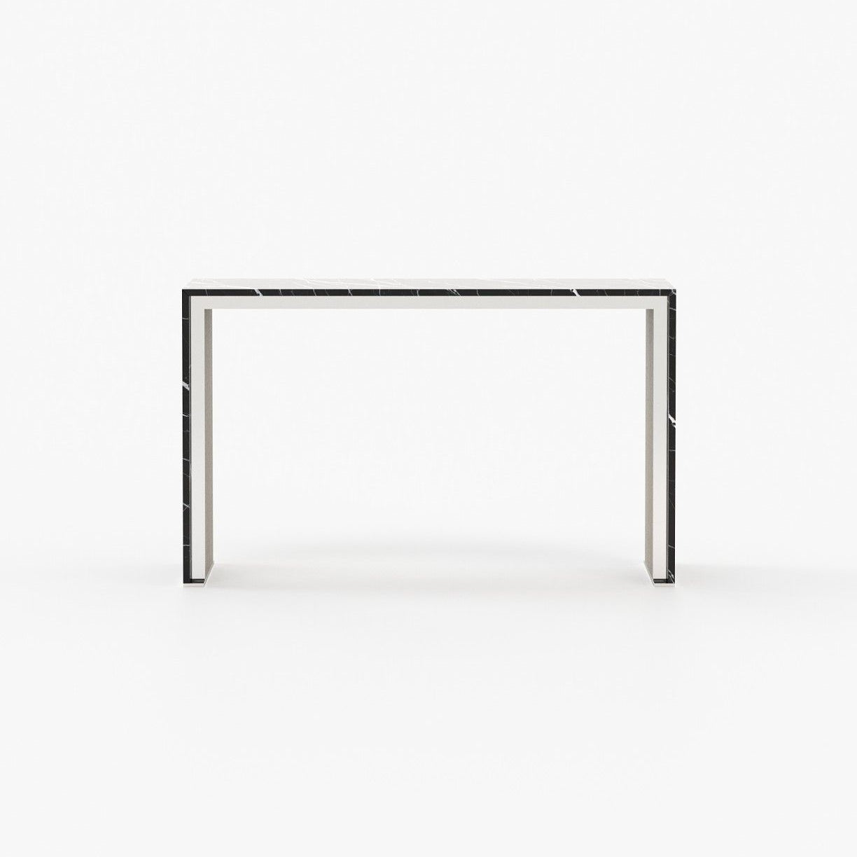 Laskasas JILL Console Table Aged Oak Veneer Matte - Araco Interiors