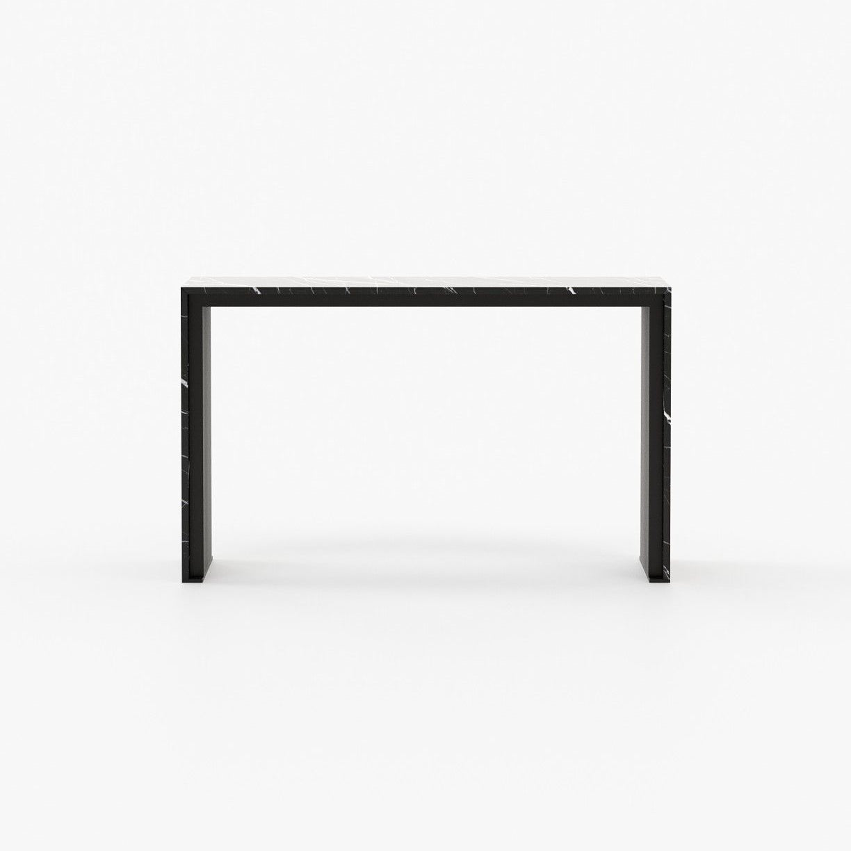 Laskasas JILL Console Table Grey Eucalyptus Veneer Matte - Araco Interiors