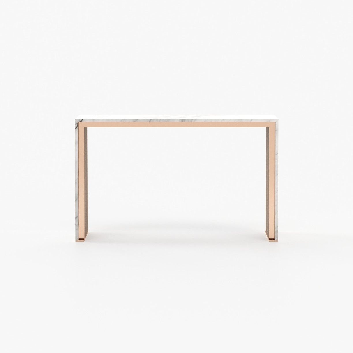 Laskasas JILL Console Table Walnut Veneer Matte - Araco Interiors
