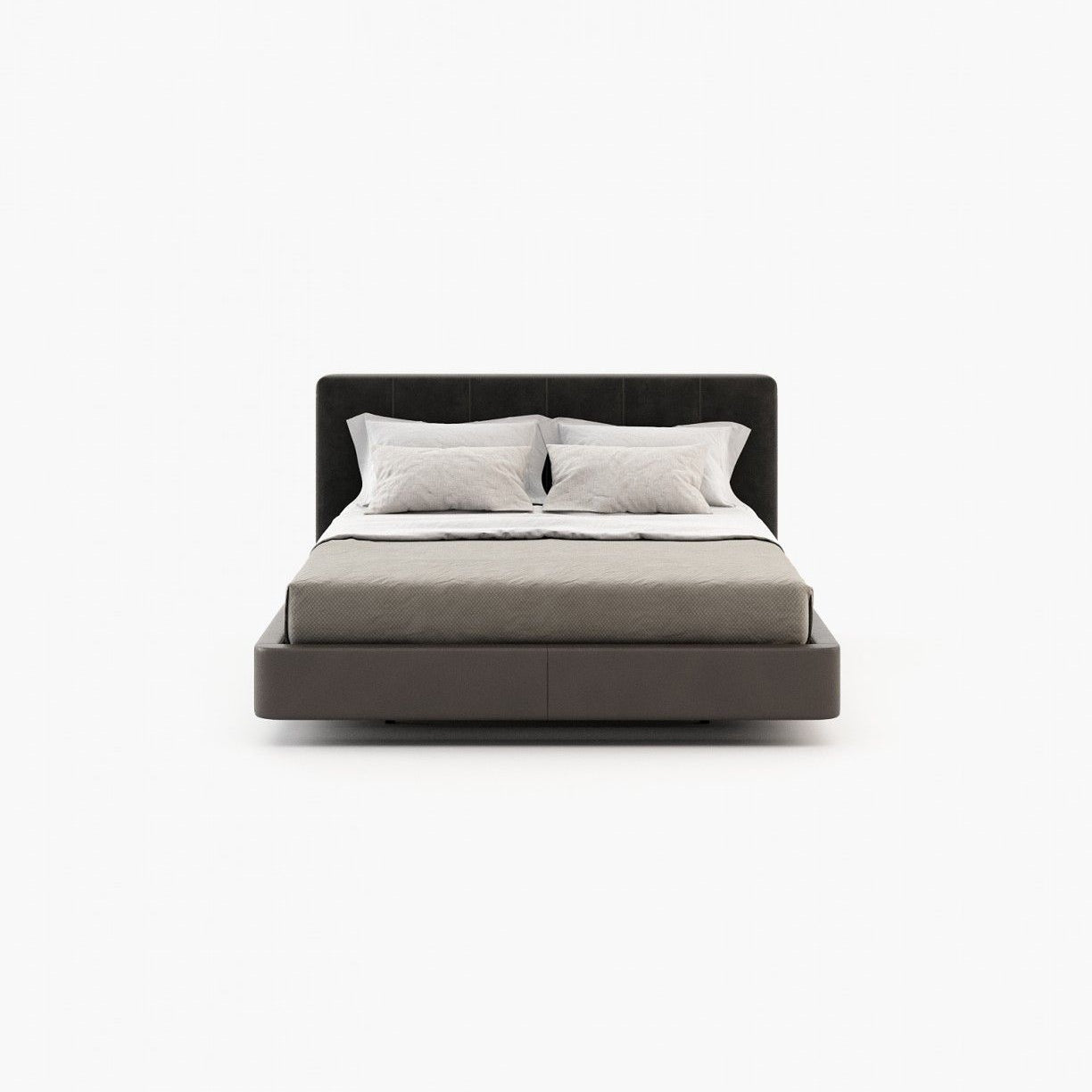 Laskasas JODY Bed & Headboard Vienna Anthracite - Araco Interiors