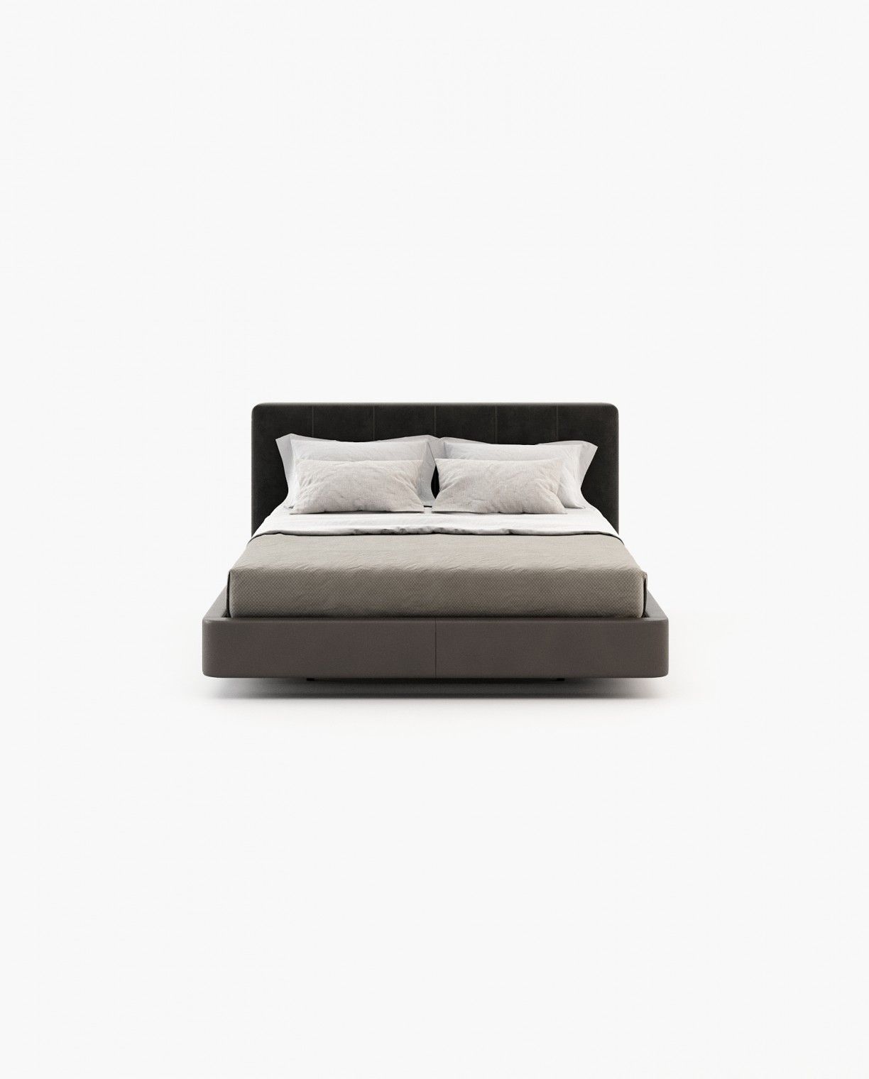 Laskasas JODY Bed & Headboard Vienna Anthracite - Araco Interiors