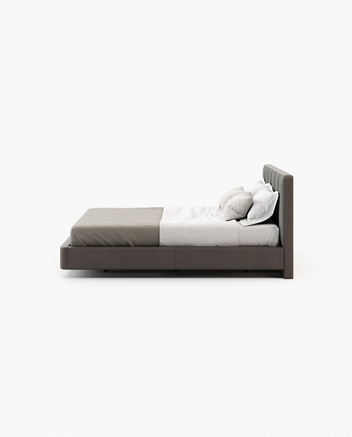 Laskasas JODY Bed & Headboard Vienna Anthracite - Araco Interiors