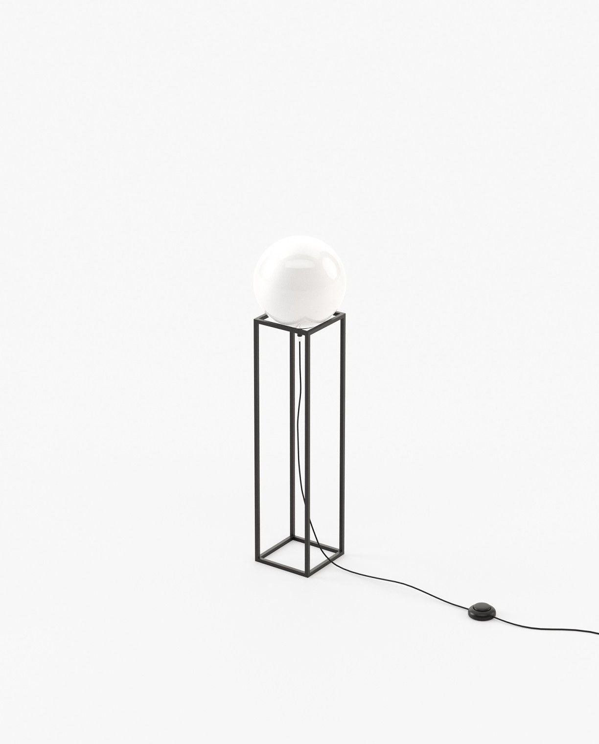 Laskasas JONES Floor Lamp Textured Black Iron - Araco Interiors