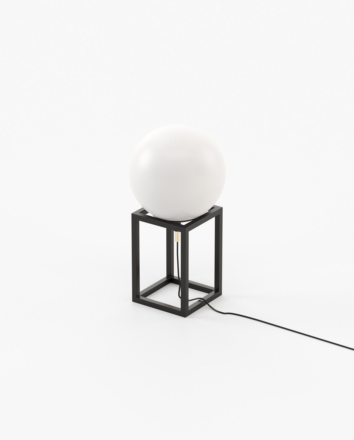 Laskasas JONES Table & Desk Lamp Opaline (White) - Araco Interiors