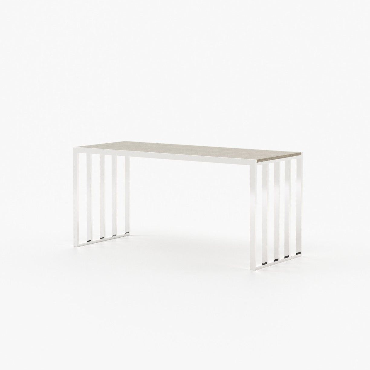 Laskasas KAMPALA Desk Aged Oak Veneer Matte - Araco Interiors