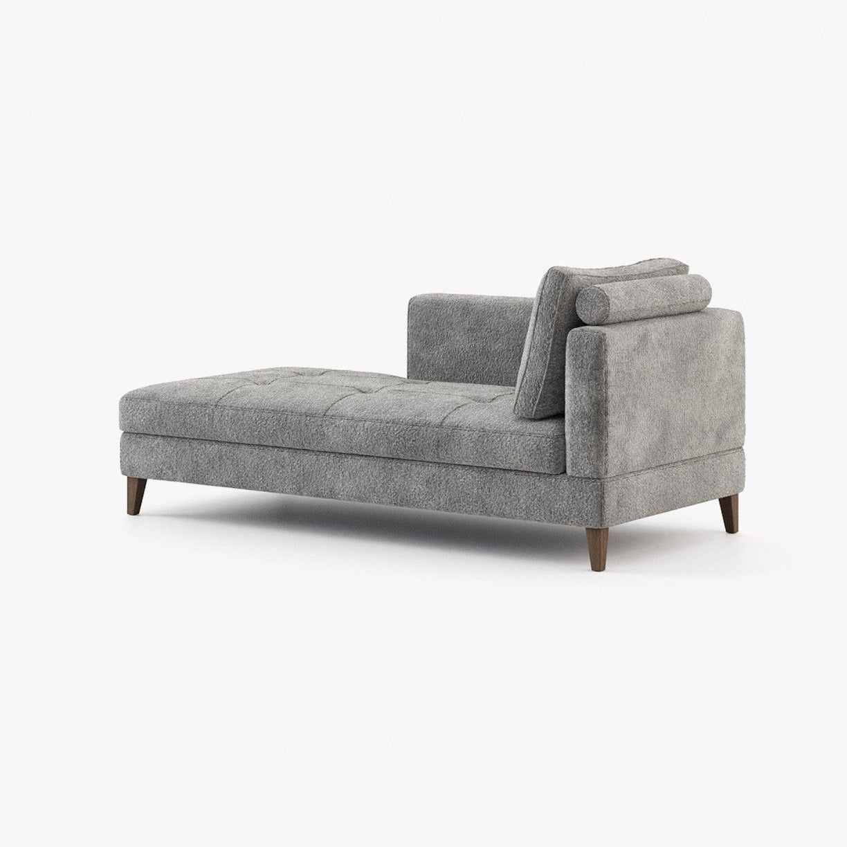 Laskasas KARIN Chaise Longue Dom Gris Nuage - Araco Interiors