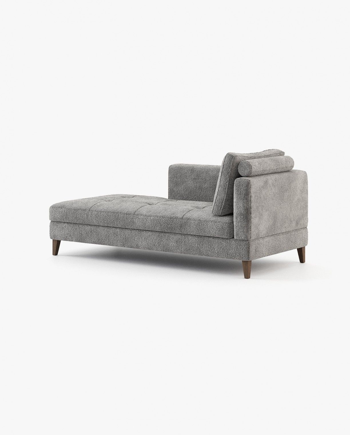 Laskasas KARIN Chaise Longue Dom Gris Nuage - Araco Interiors