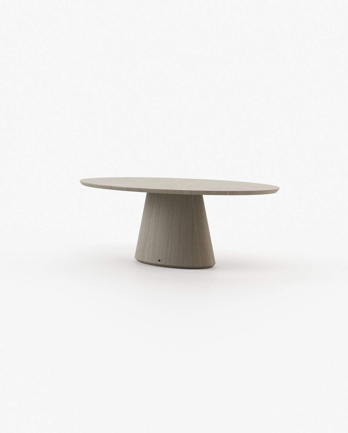 Laskasas KELLY Dining & Bar Table Aged Oak Veneer Matte - Araco Interiors