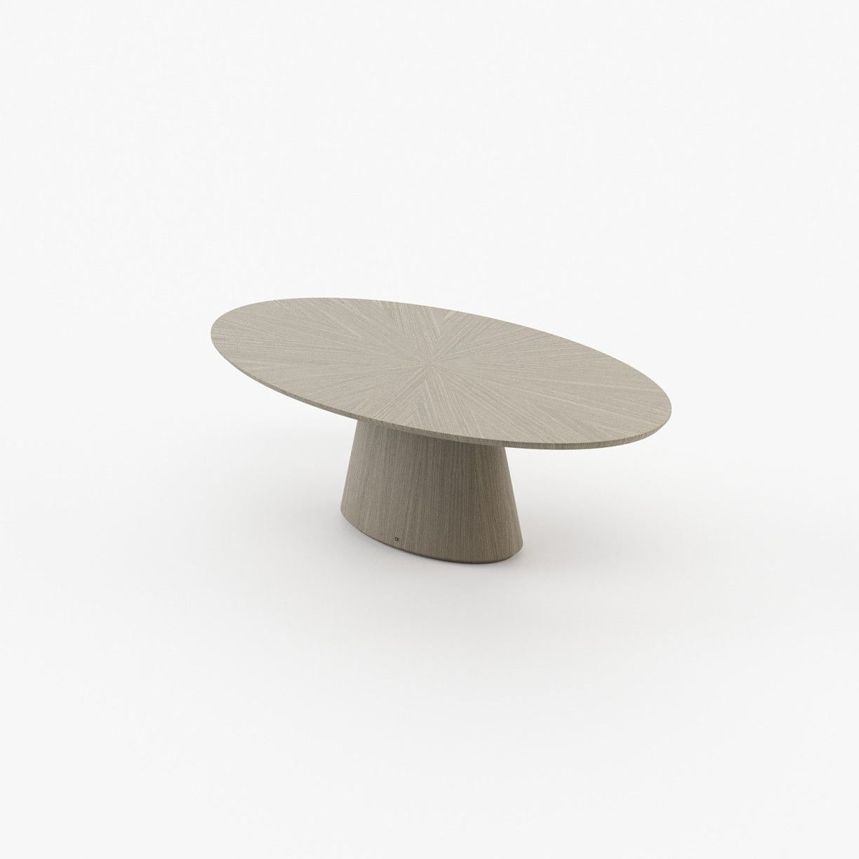 Laskasas KELLY Dining & Bar Table Aged Oak Veneer Matte - Araco Interiors