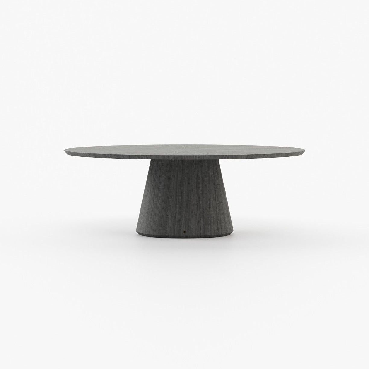 Laskasas KELLY Dining & Bar Table Grey Eucalyptus Veneer Matte - Araco Interiors