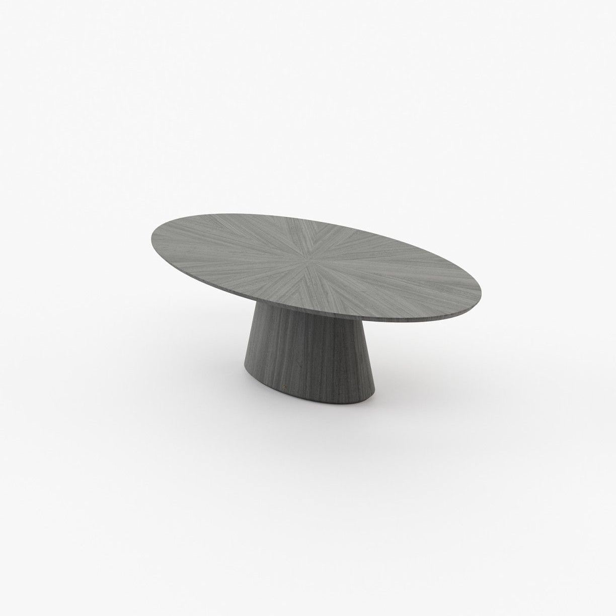 Laskasas KELLY Dining & Bar Table Grey Eucalyptus Veneer Matte - Araco Interiors