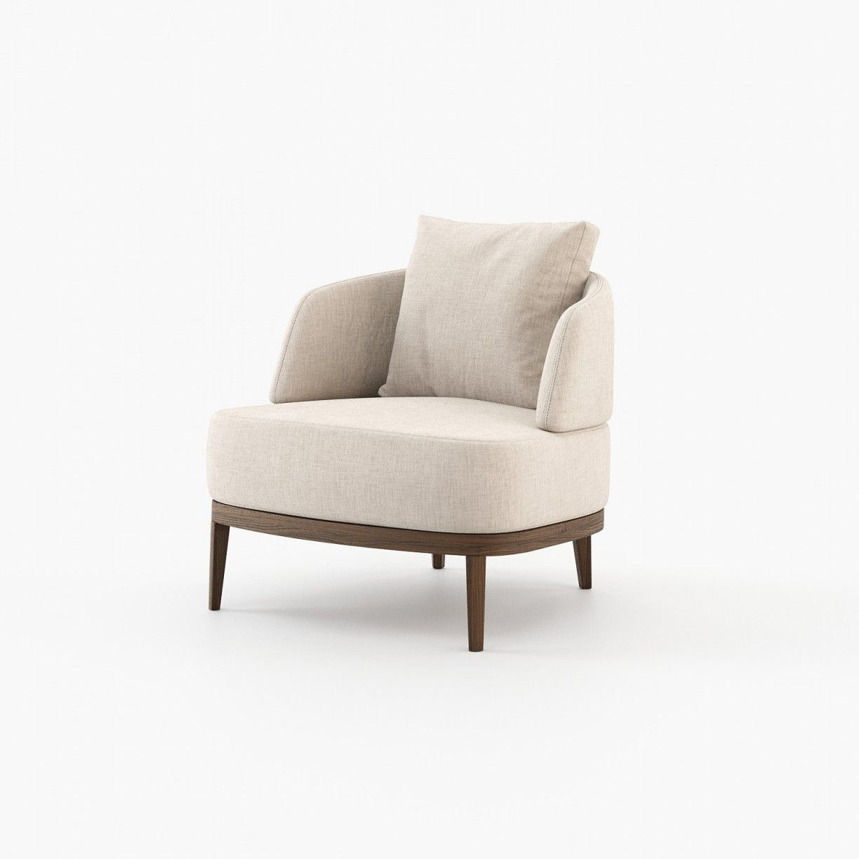 Laskasas KEROS Armchair Xangai White - Araco Interiors