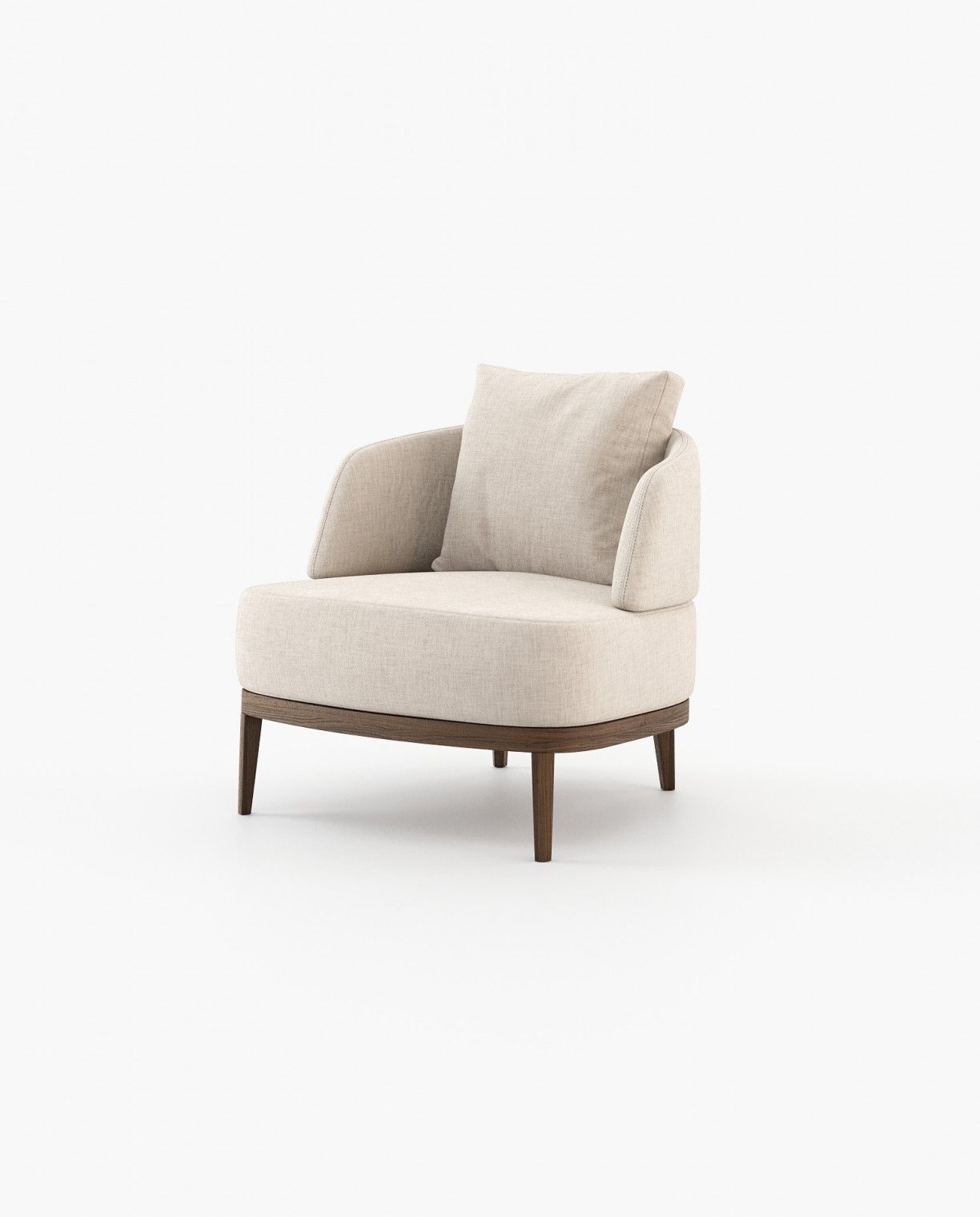Laskasas KEROS Armchair Xangai White - Araco Interiors