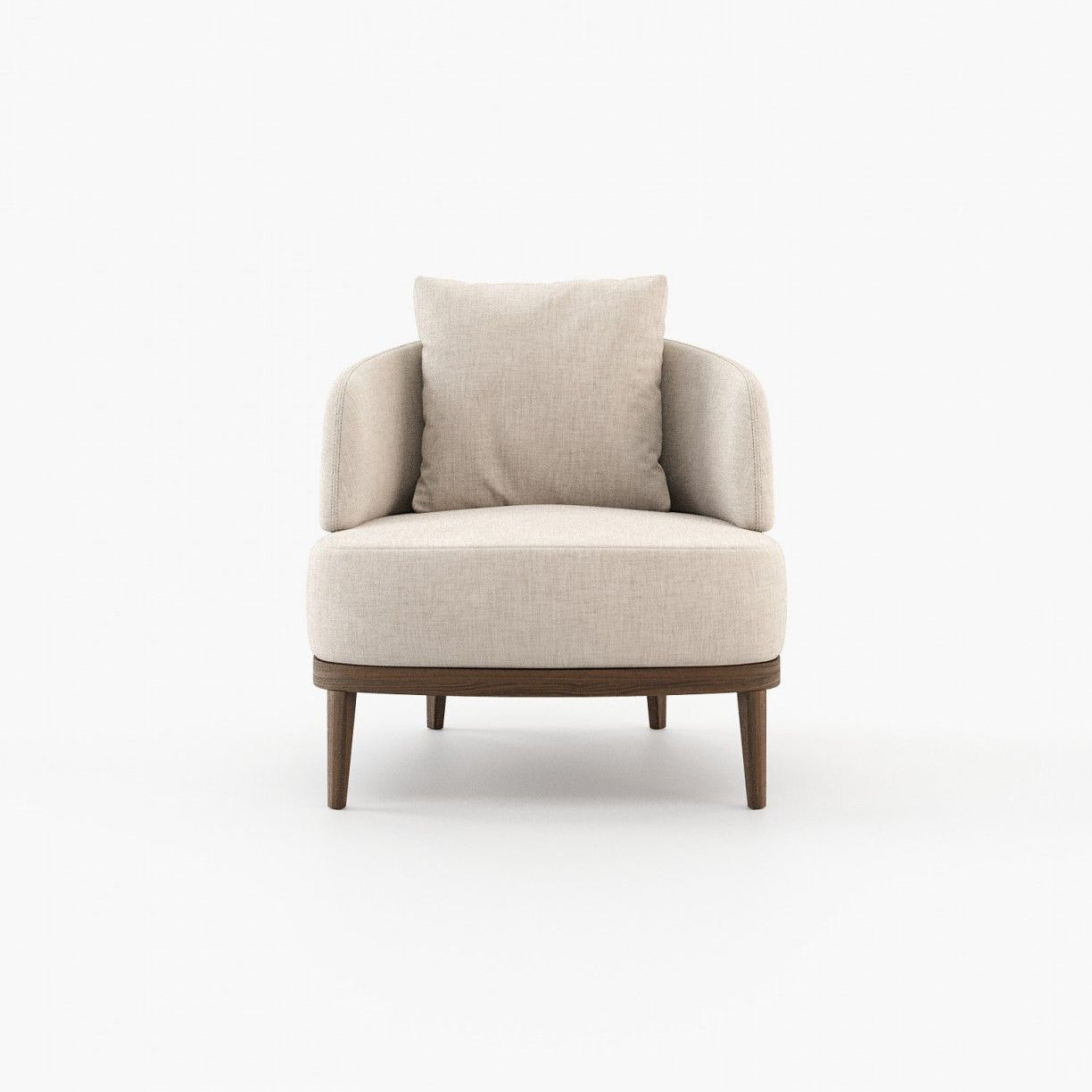 Laskasas KEROS Armchair Xangai White - Araco Interiors