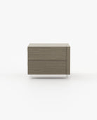 Laskasas KIRA Bedside Cabinet & Table Aged Oak Veneer Matte - Araco Interiors