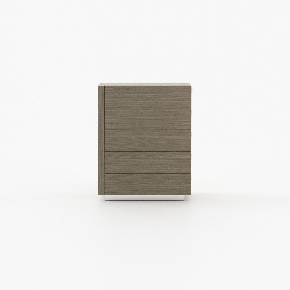 Laskasas KIRA Tallboy Chest of Drawers Aged Oak Veneer Matte - Araco Interiors