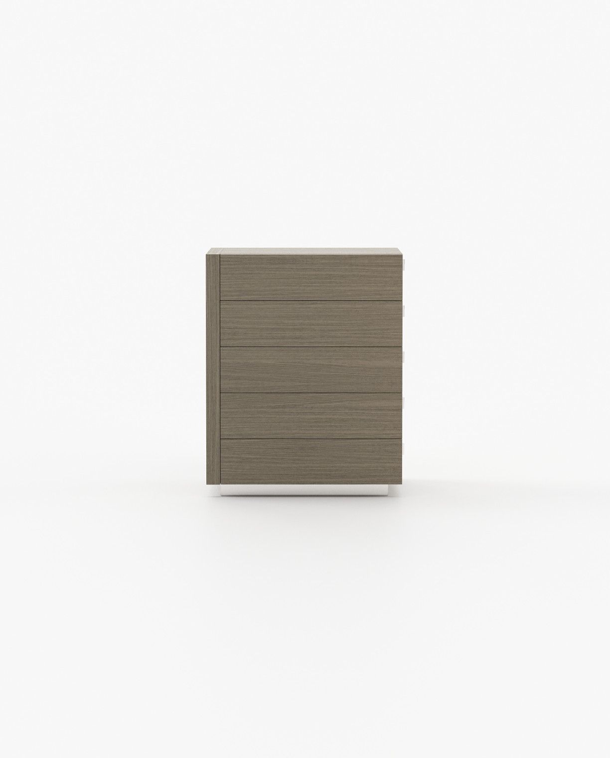 Laskasas KIRA Tallboy Chest of Drawers Aged Oak Veneer Matte - Araco Interiors