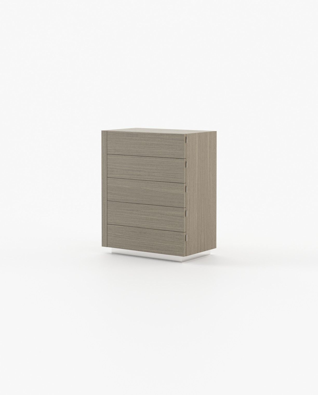 Laskasas KIRA Tallboy Chest of Drawers Aged Oak Veneer Matte - Araco Interiors