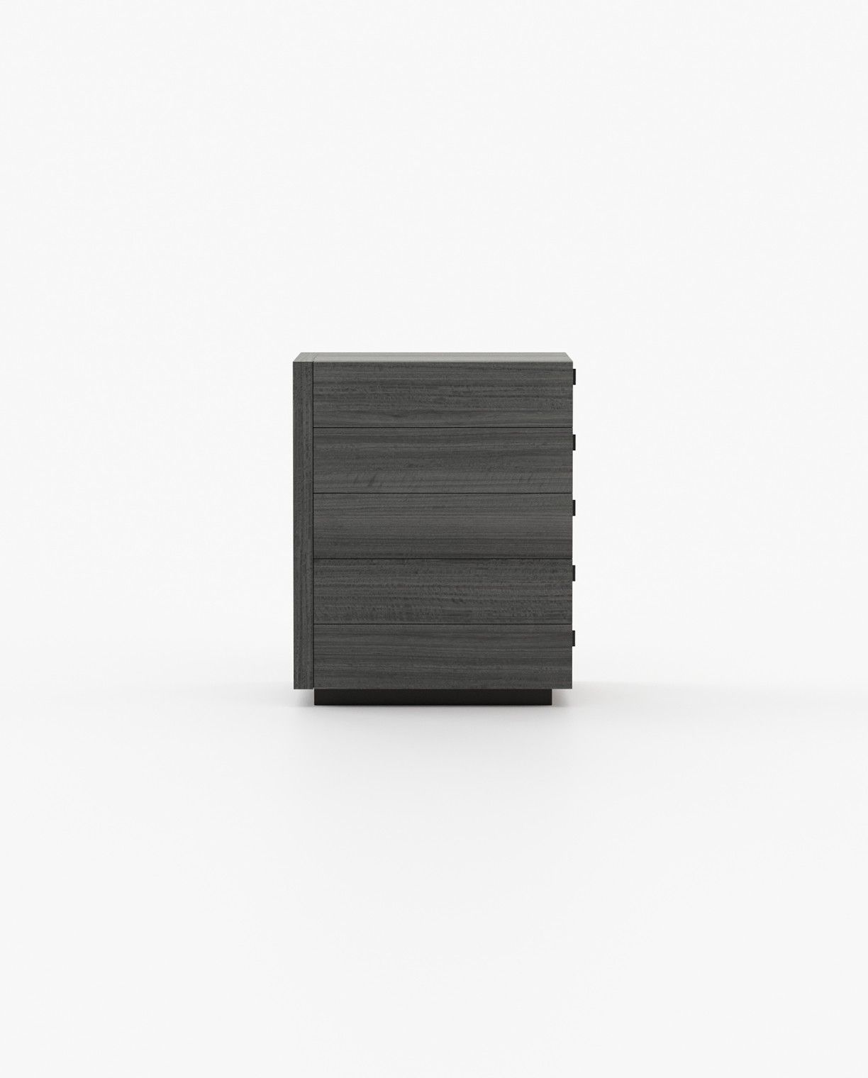 Laskasas KIRA Tallboy Chest of Drawers Grey Eucalyptus Veneer Matte - Araco Interiors