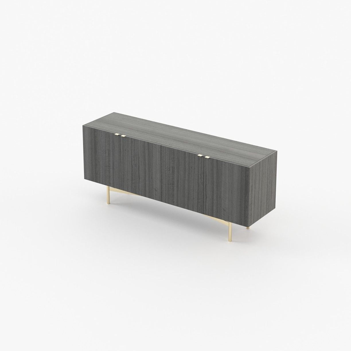 Laskasas LEWIS Sideboard Grey Eucalyptus Veneer Matte - Araco Interiors