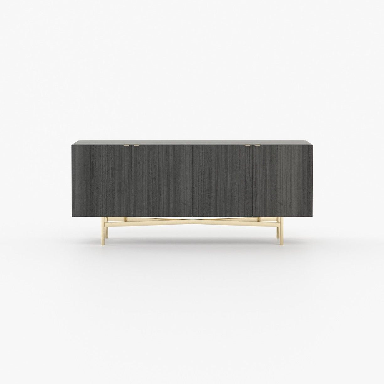 Laskasas LEWIS Sideboard Grey Eucalyptus Veneer Matte - Araco Interiors
