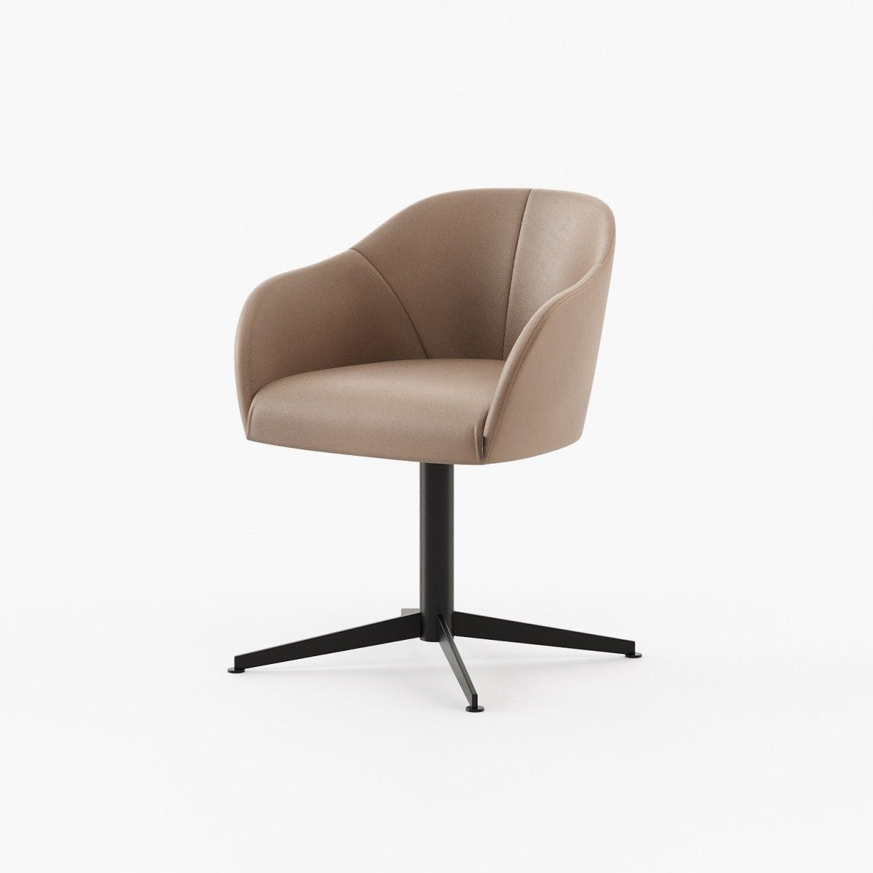 Laskasas LILI office Dining Chair & Bench Seoul Terra Leather - Araco Interiors