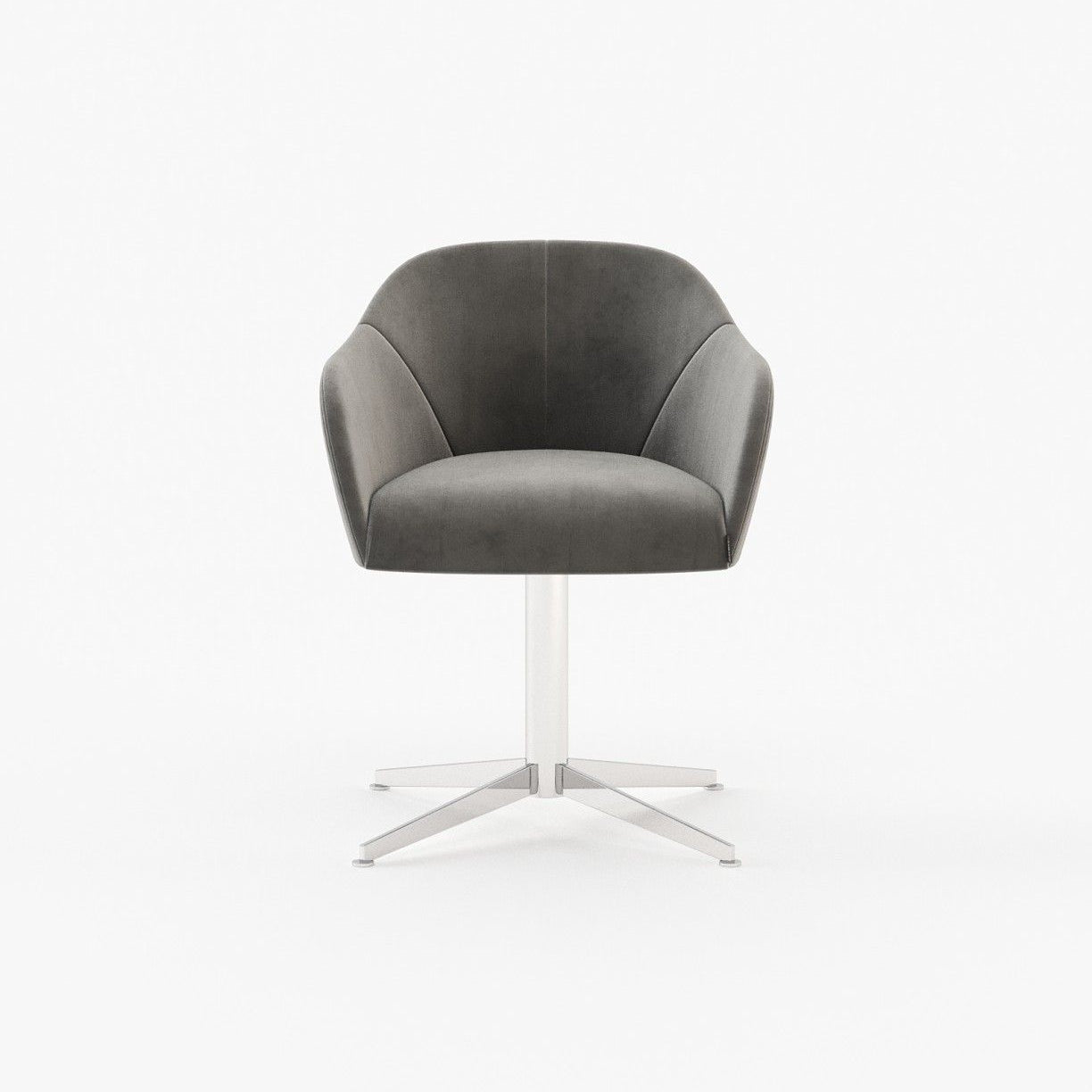 Laskasas LILI office Dining Chair & Bench Vienna Anthracite - Araco Interiors