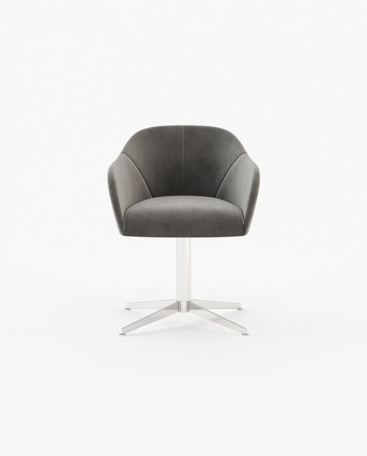 Laskasas LILI office Dining Chair & Bench Vienna Anthracite - Araco Interiors