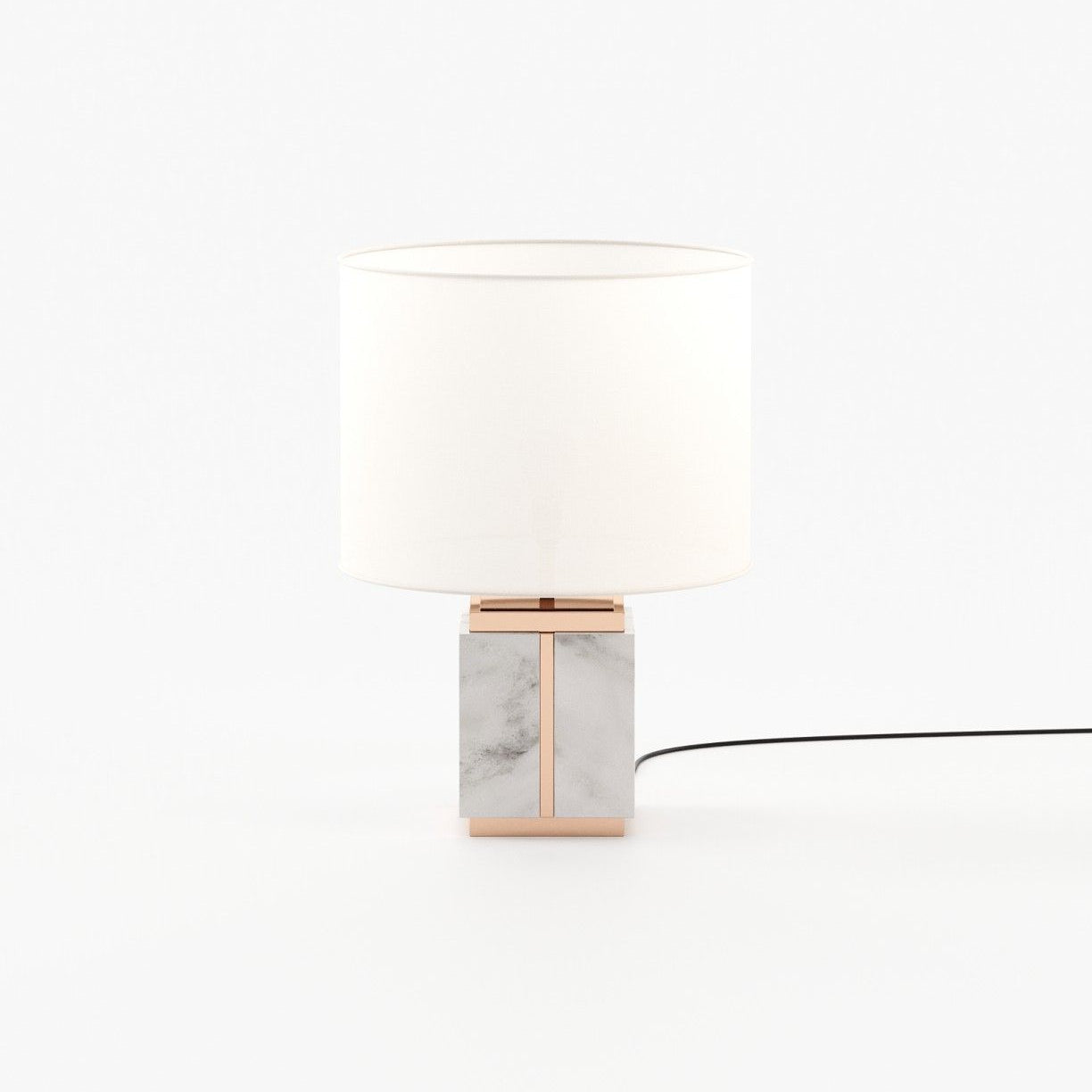 Laskasas LITTLE Table & Desk Lamp Carrara Marble - Araco Interiors