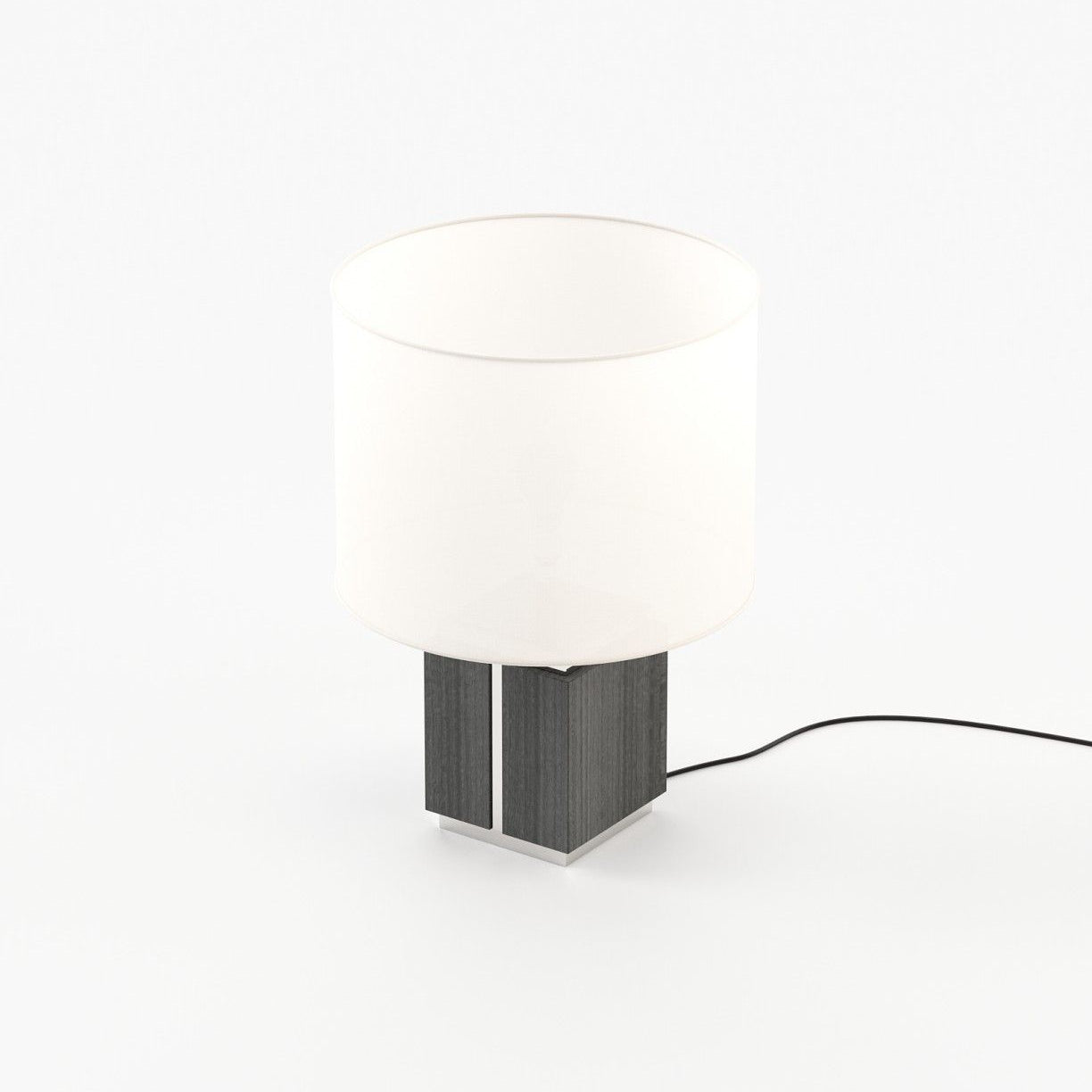 Laskasas LITTLE Table & Desk Lamp Grey Eucalyptus Veneer Matte - Araco Interiors