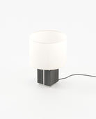 Laskasas LITTLE Table & Desk Lamp Grey Eucalyptus Veneer Matte - Araco Interiors