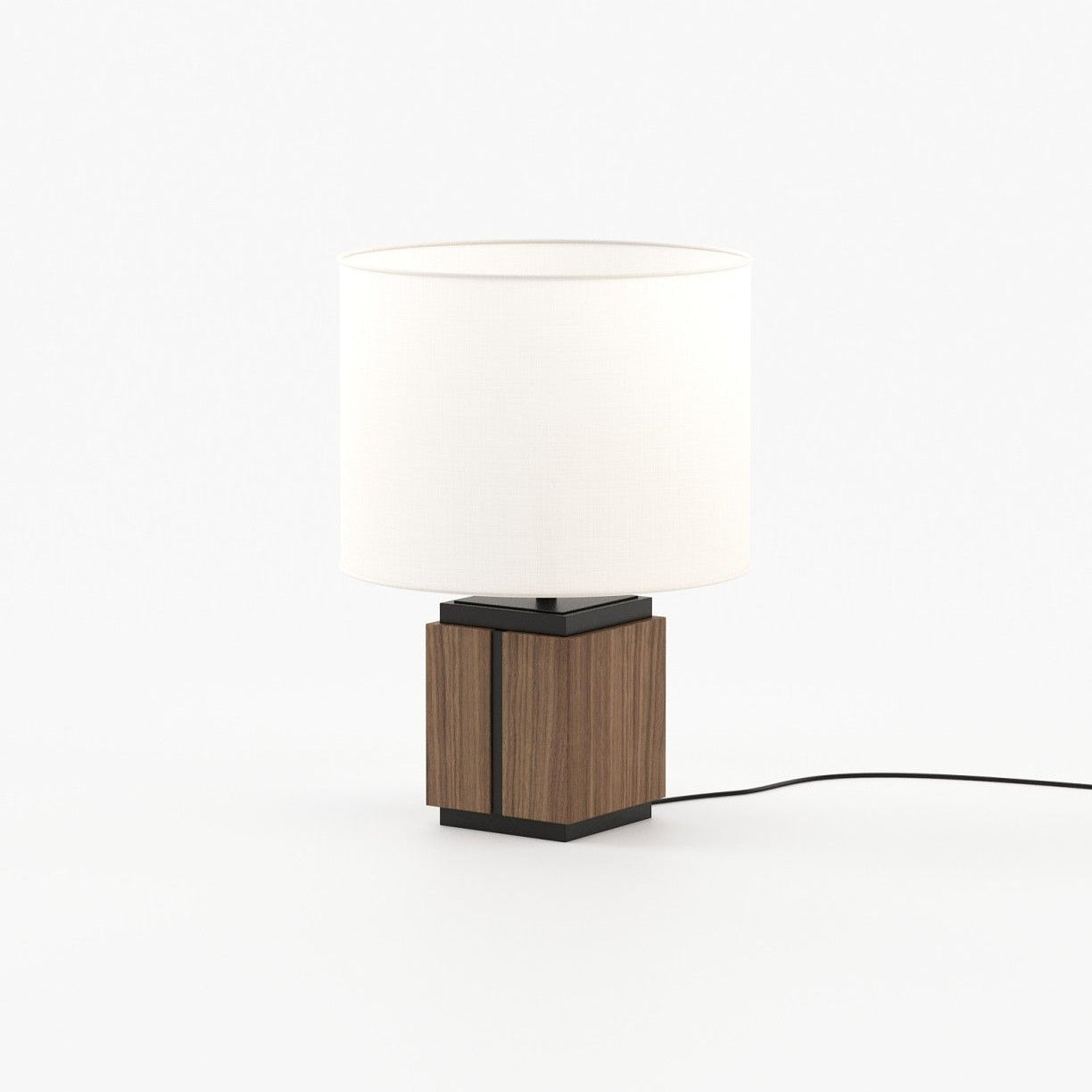 Laskasas LITTLE Table & Desk Lamp Walnut Veneer Matte - Araco Interiors