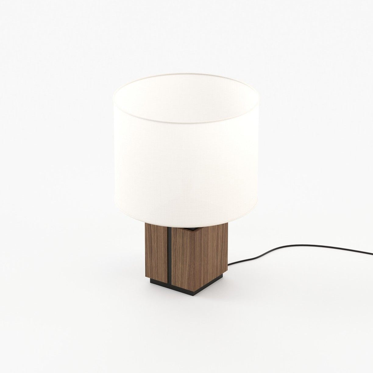 Laskasas LITTLE Table & Desk Lamp Walnut Veneer Matte - Araco Interiors