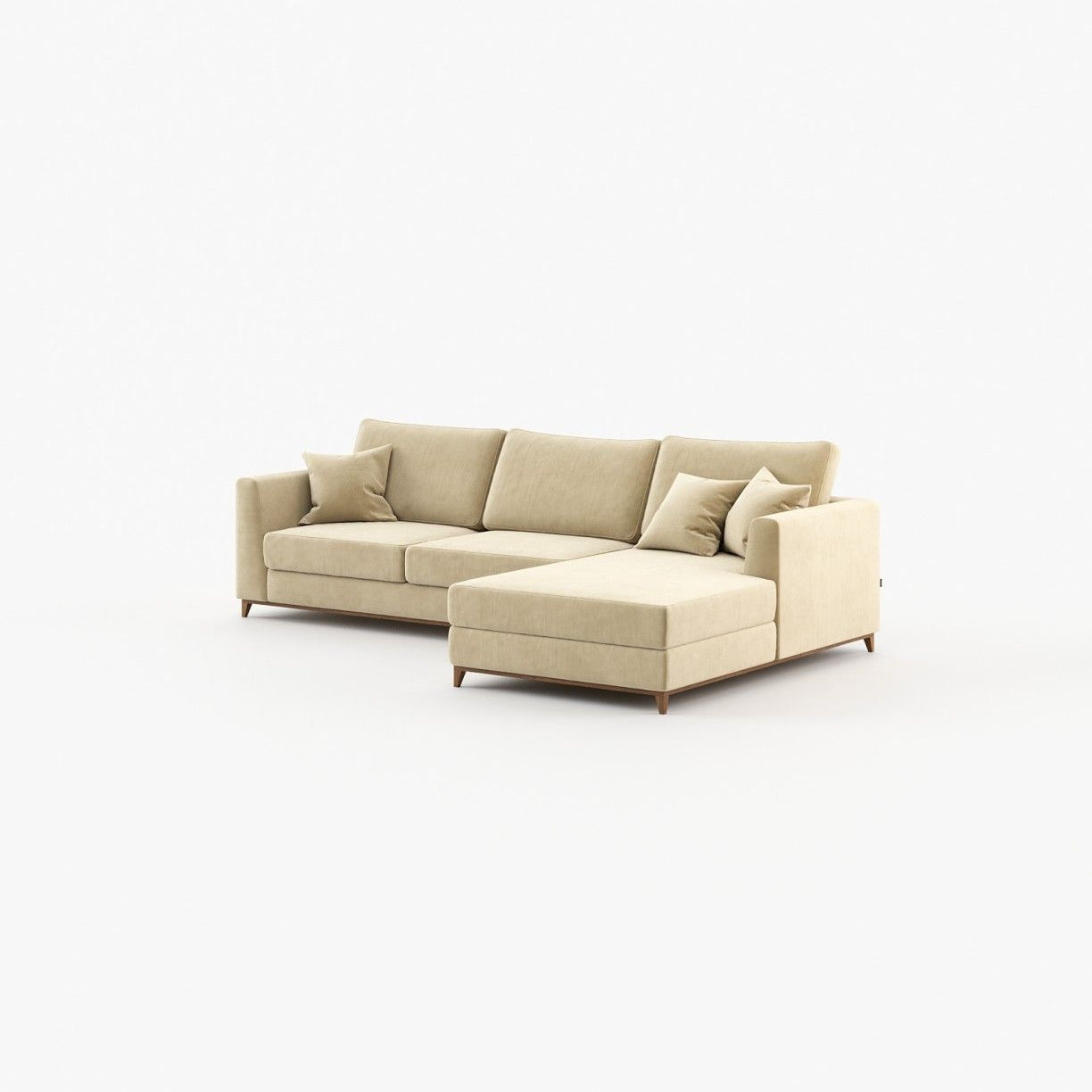 Laskasas LONDON 3 seater Sofa Vienna Beige - Araco Interiors