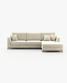 Laskasas LONDON with chaiselongue Sofa Vienna Cream - Araco Interiors