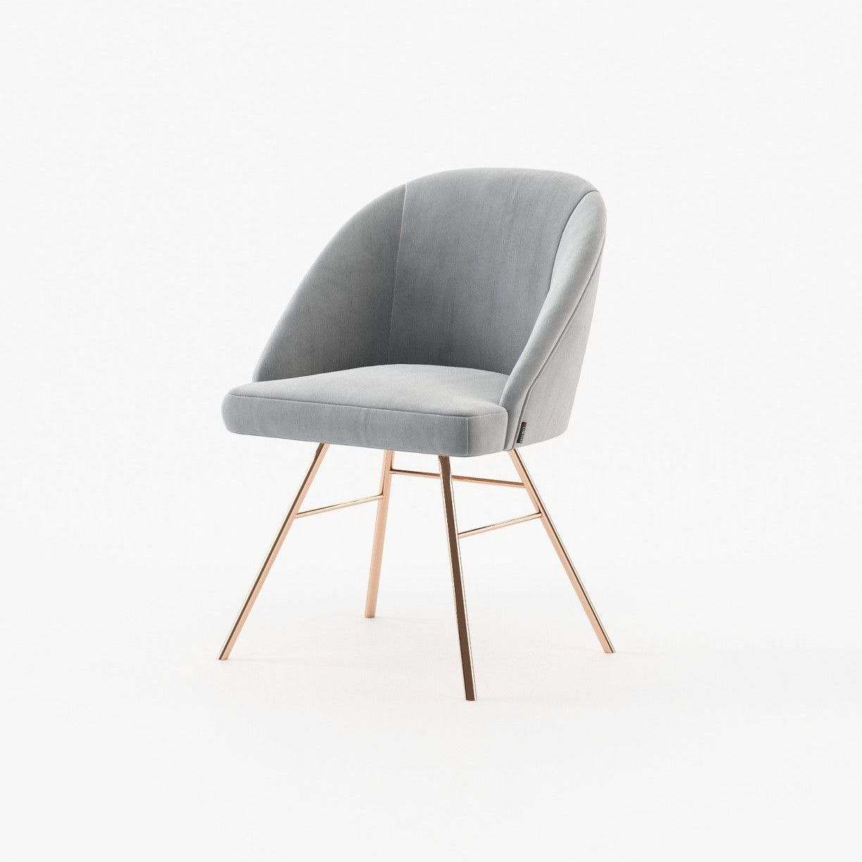 Laskasas LOREN Dining Chair & Bench Vienna Light Grey - Araco Interiors