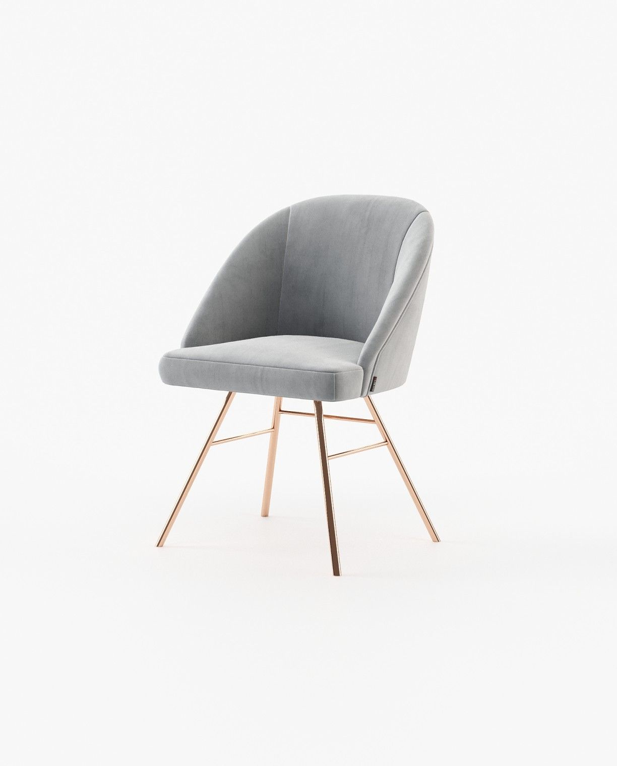 Laskasas LOREN Dining Chair & Bench Vienna Light Grey - Araco Interiors