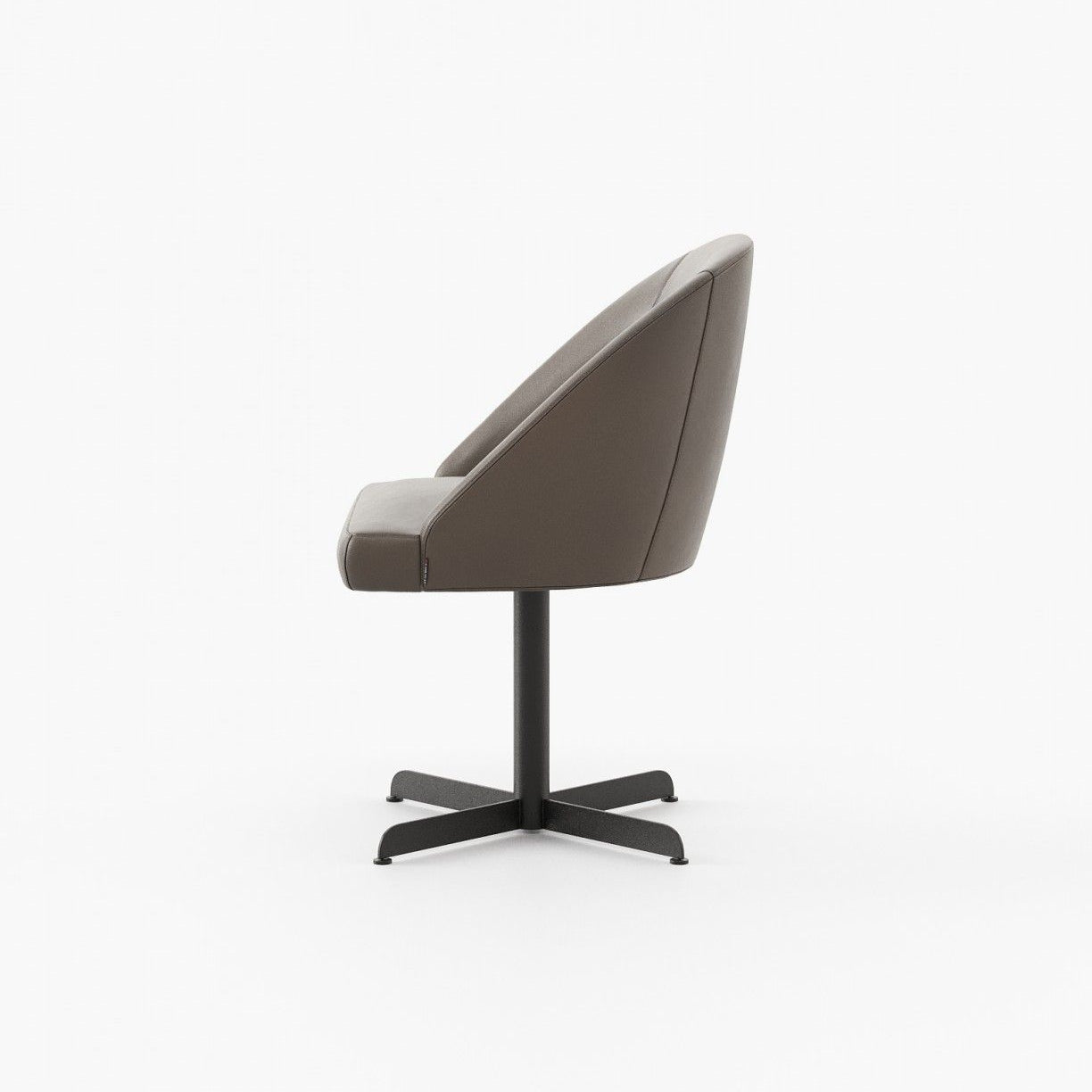 Laskasas LOREN office Dining Chair & Bench Berlin Siena Leather - Araco Interiors