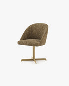 Laskasas LOREN office Dining Chair & Bench Lorran Ochre - Araco Interiors