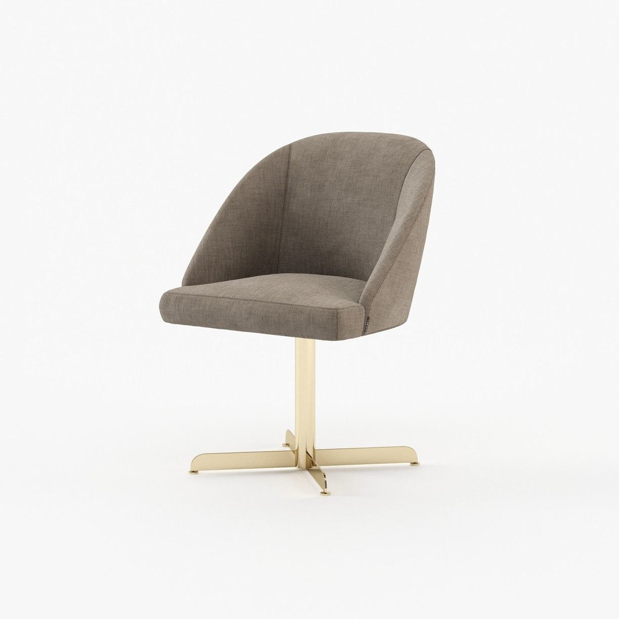 Laskasas LOREN office Dining Chair & Bench Xangai Taupe - Araco Interiors