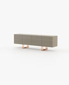 Laskasas LYON Storage Unit Aged Oak Veneer Matte - Araco Interiors