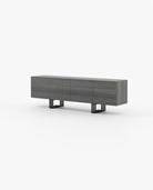 Laskasas LYON Storage Unit Grey Eucalyptus Veneer Matte - Araco Interiors