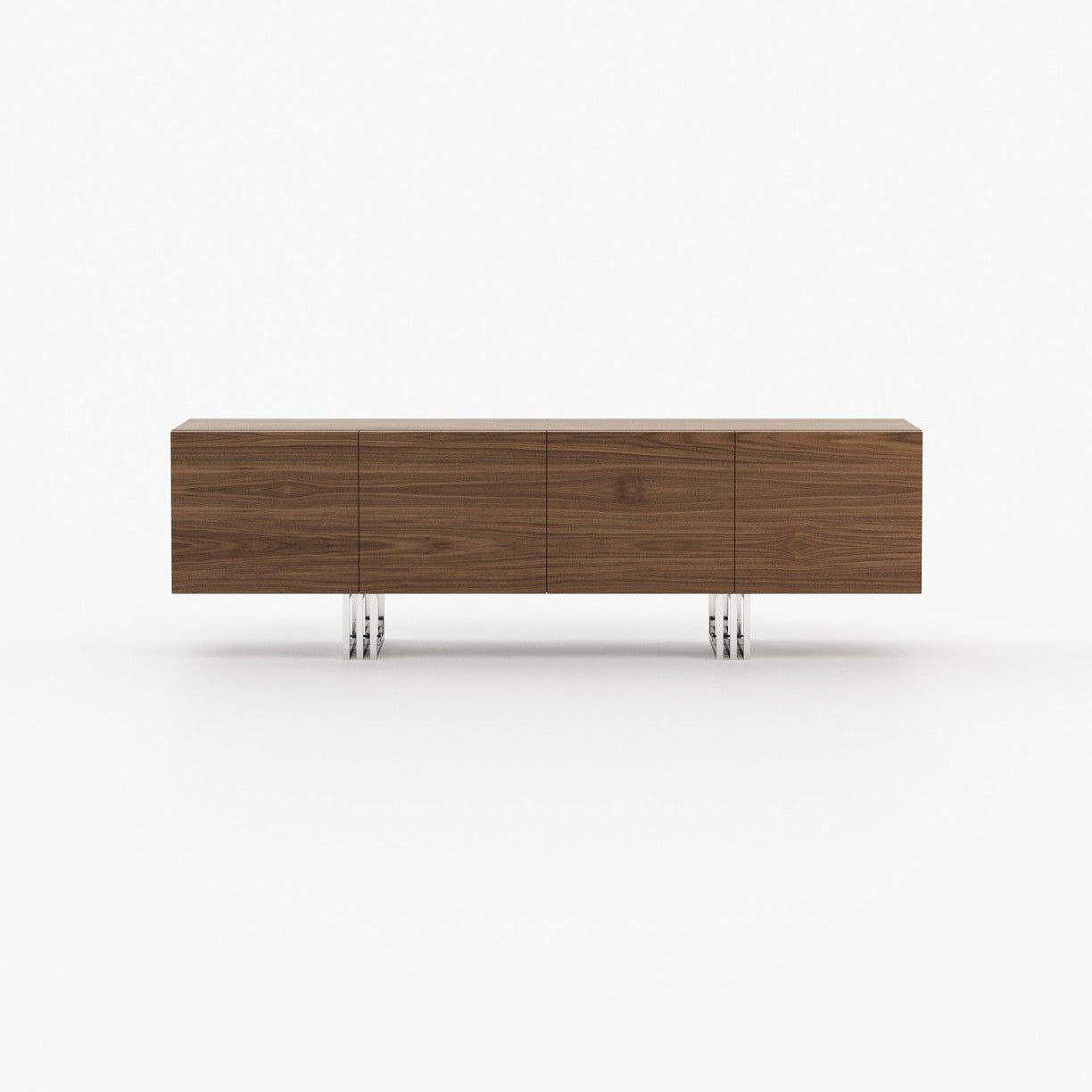 Laskasas LYON Storage Unit Walnut Veneer Matte - Araco Interiors