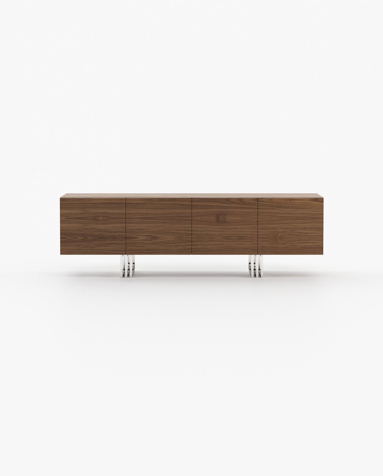 Laskasas LYON Storage Unit Walnut Veneer Matte - Araco Interiors