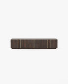 Laskasas MACAU Media Unit Smoked Eucalyptus Veneer Matte - Araco Interiors