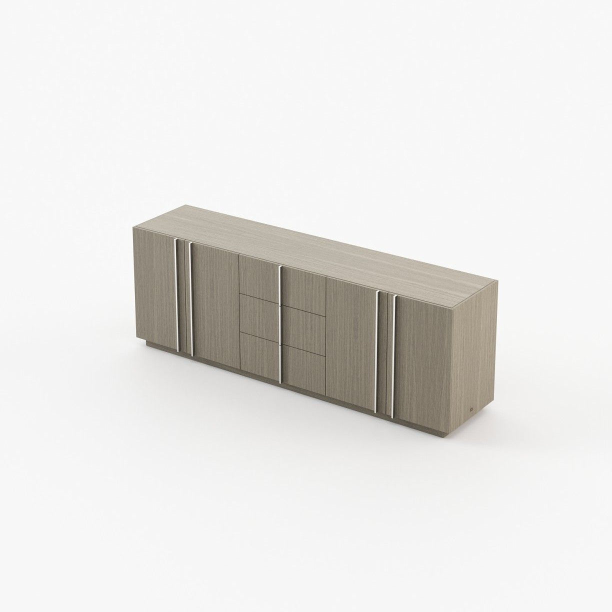 Laskasas MACAU Sideboard Aged Oak Veneer Matte - Araco Interiors