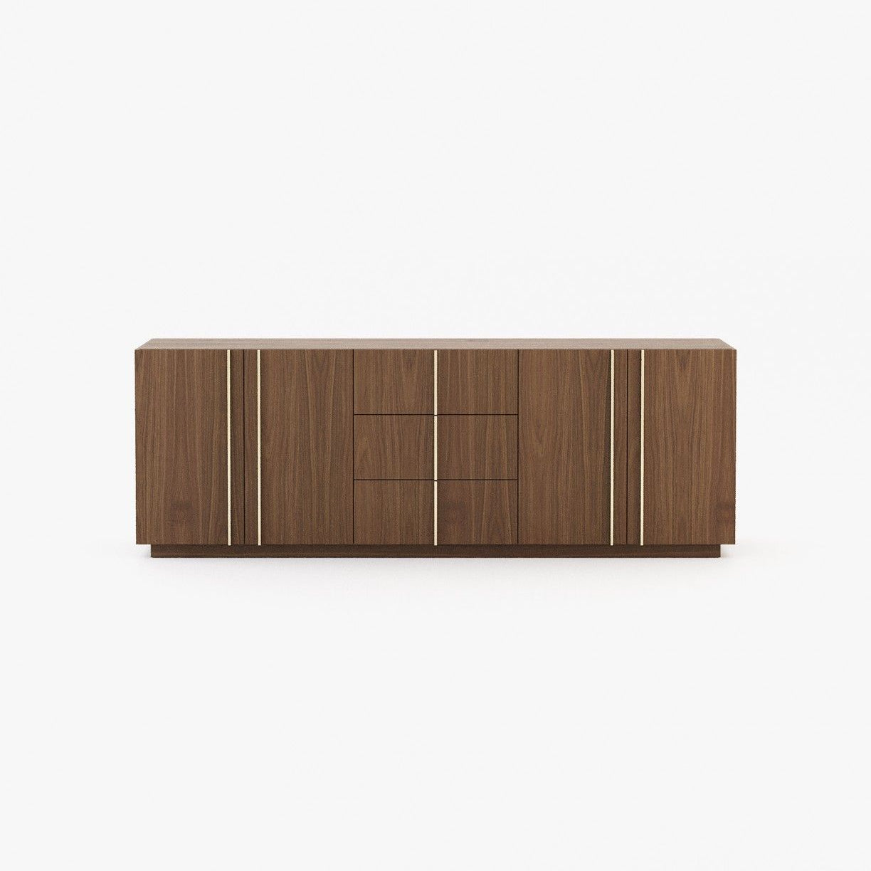 Laskasas MACAU Sideboard Walnut Veneer Matte - Araco Interiors