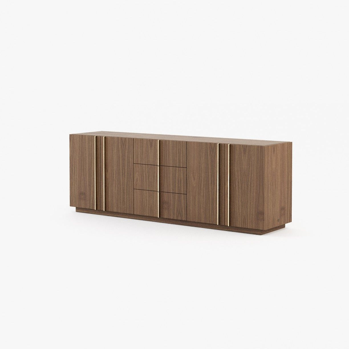 Laskasas MACAU Sideboard Walnut Veneer Matte - Araco Interiors